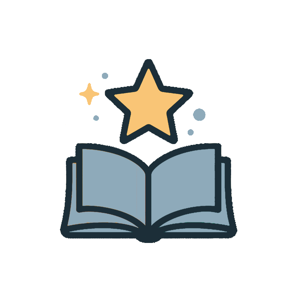 libro con estrella