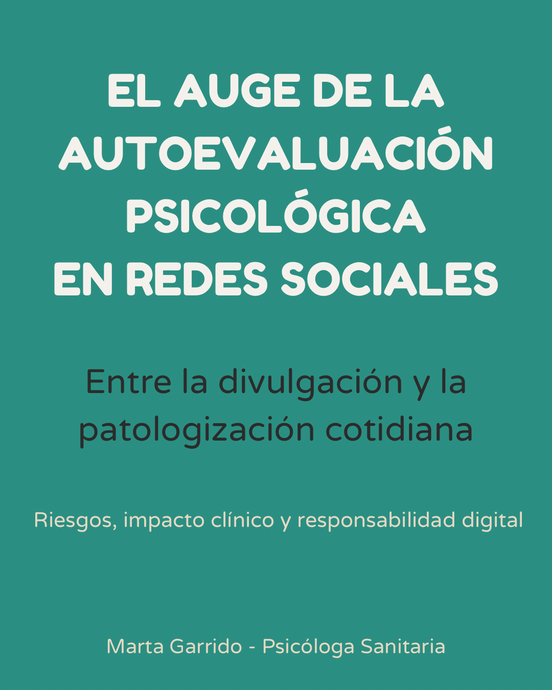 Auge del autodiagnóstico psicologico por la redes sociales