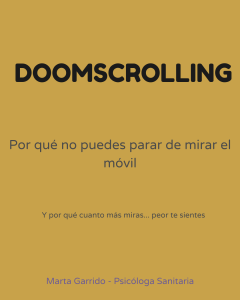 Doomscrolling y ansiedad: por qué mirar el móvil constantemente empeora el estado emocional