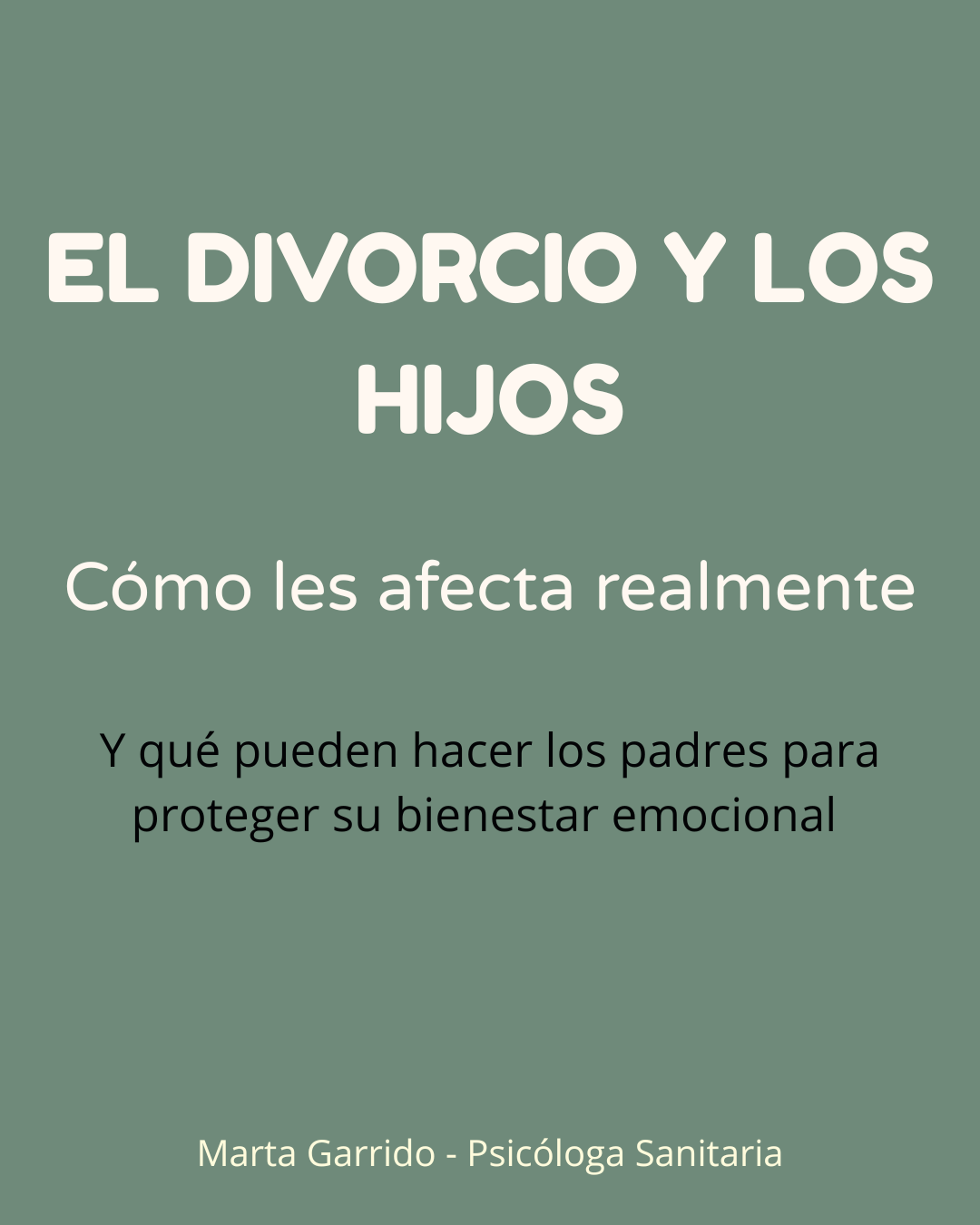 Niño afectado por el divorcio de sus padres. Guía psicológica sobre las consecuencias emocionales del divorcio infantil, según la edad y las recomendaciones para ayudar a los hijos durante la separación.